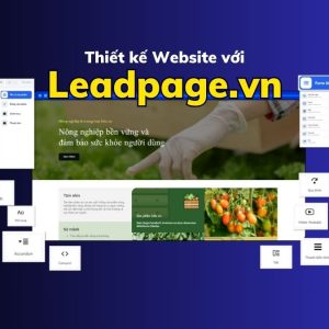 Hướng dẫn thiết kế website trên Leadpage.vn