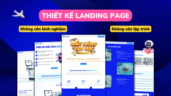 Thiết kế Landing Page chuẩn bán hàng