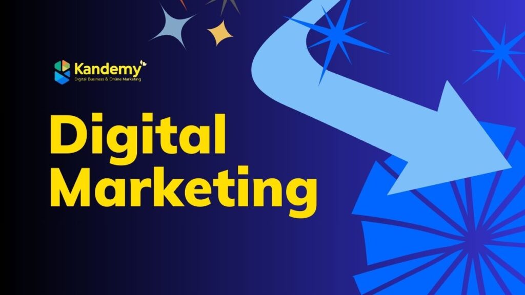 Banner Digital Marketing của học viện Kandemy